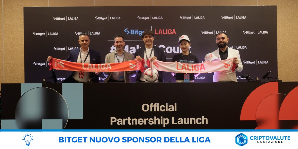 Bitget sponsor Liga